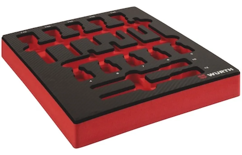 Systeeminlay 4.4.1, TX dopsleutel 1/2 inch - Systeeminlay 4.4.1, TX dopsleutel 1/2 inch x 1 st von Würth, Carbon – Produktbild