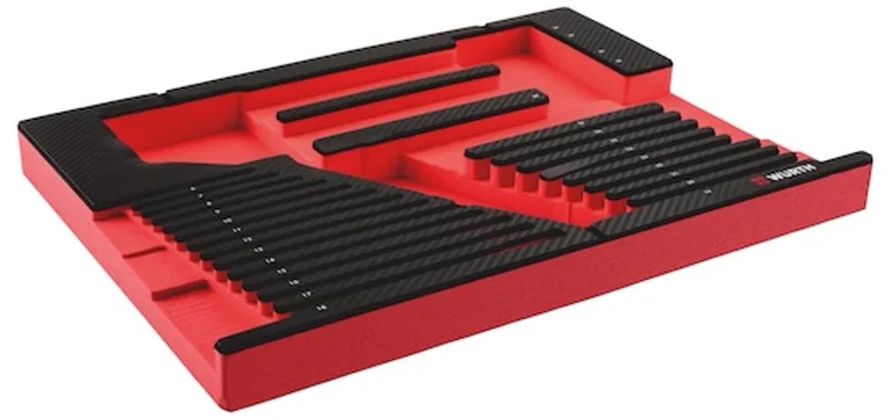 Systeeminlay 8.4.1, ringsteeksleutel - Systeeminlay 8.4.1, ringsteeksleutel x 1 st by Würth, Red – product image