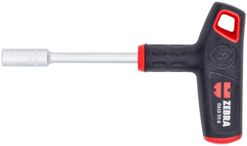 T-sleutel inbus 8mm, 160mm lang, 2-componenten handgewassen by Würth – product image