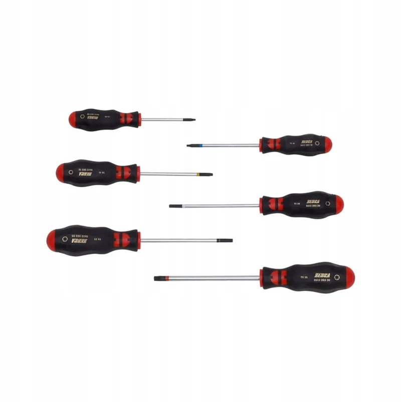 TX Schroevendraaierset 6-delig met 3-componenten handgrepen by Würth – product image