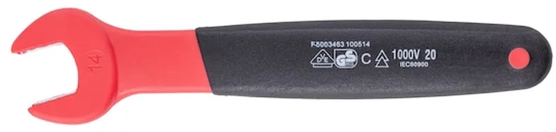 VDE enkele steeksleutel 1C-isolatie - Enkele steeksleutel VDE recht en metrisch x 1 st de Würth – image du produit