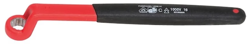 VDE-ringsleutel, doorgezet, EN 60900 - Metrische VDE-ringsleutel x 1 st by Würth – product image