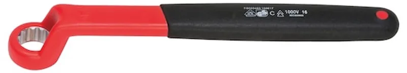 VDE-ringsleutel, doorgezet, EN 60900 - Metrische VDE-ringsleutel x 1 st de Würth – image du produit
