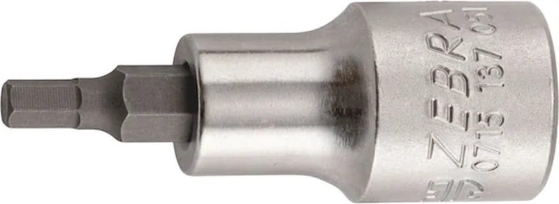 Wurth - 1/2 inch dopsleutel metrisch binnenzeskant - 1/2 inch dopsleutel, metrisch Soort aandrijving Binnenvierkant Sleutelwijdte 5 mm de Würth, Argent – image du produit