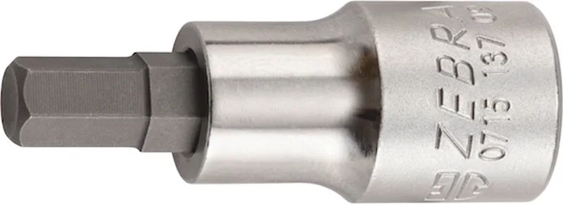 Wurth - 1/2 inch dopsleutel metrisch binnenzeskant - 1/2 inch dopsleutel, metrisch Soort aandrijving Binnenvierkant Sleutelwijdte 9 mm by Würth, Chrome – product image