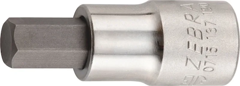 Wurth - 1/2 inch dopsleutel metrisch binnenzeskant - 1/2 inch dopsleutel, metrisch Soort aandrijving Binnenvierkant Sleutelwijdte 12 mm by Würth, Grey – product image