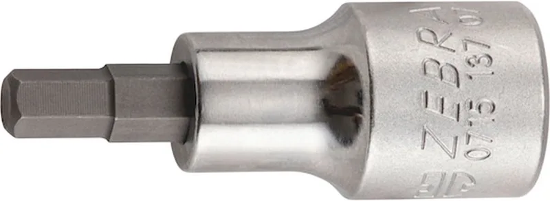 Wurth - 1/2 inch dopsleutel metrisch binnenzeskant - 1/2 inch dopsleutel, metrisch Soort aandrijving Binnenvierkant Sleutelwijdte 7 mm by Würth, Silver – product image