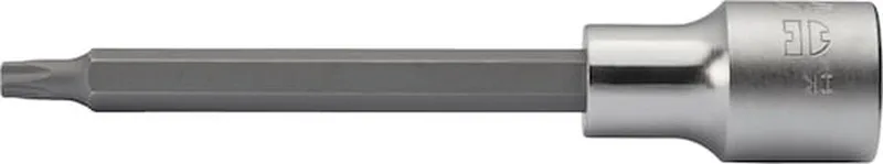 Wurth - 1/2 inch dopsleutel TX lang - 1/2 inch dopsleutel-inzetstuk Voor TX-schroeven, lang Aansluiting TX50 Soort aandrijving Binnenvierkant by Würth, Silver – product image