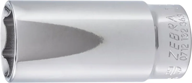 Wurth - 1/2 inch dopsleutel, zeskant, inch, lang - 1⁄2 inch dopsleutel, inch, zeskant, lang met kogelbevestigingsgroef Soort aandrijving Binnenvierkant Sleutelwijdte 1 1/16 by Würth – product image