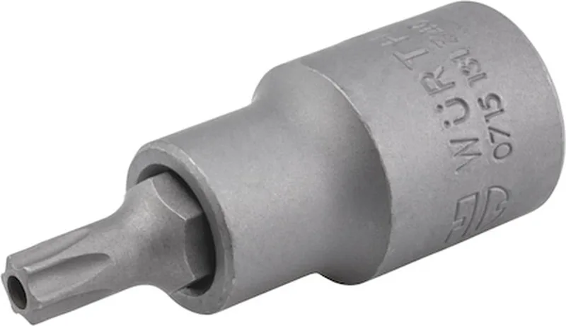 Wurth - 1/2 inch TX-dopsleutel met gat - 1/2 inch dopsleutel TX met gat Aansluiting TX55 Soort aandrijving Binnenvierkant von Würth – Produktbild