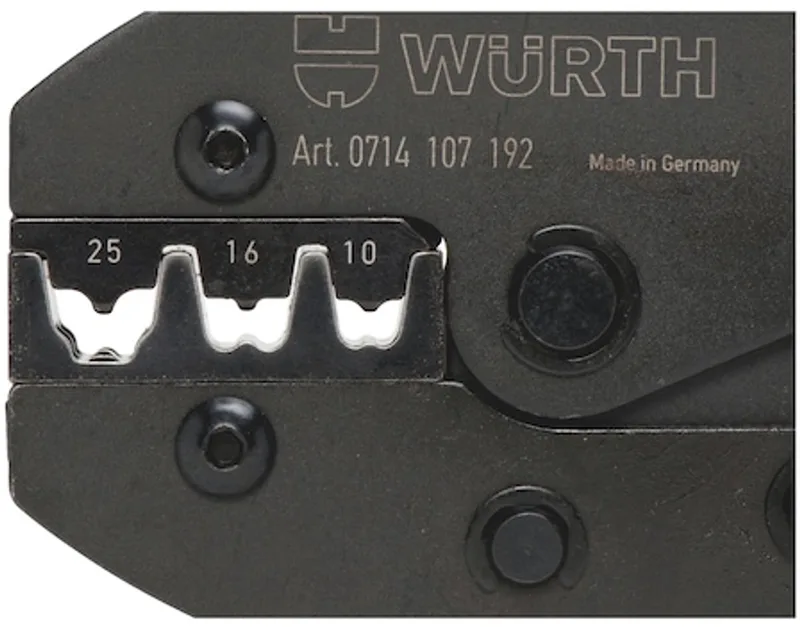 Wurth - 2C-krimptang voor adereindhulzen - Krimptang Voor adereindhulzen x 1 st von Würth – Produktbild