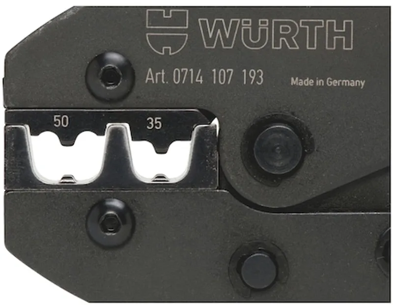 Wurth - 2C-krimptang voor adereindhulzen - Krimptang Voor adereindhulzen x 1 st de Würth – image du produit