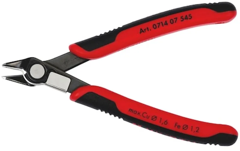 Wurth - 2C-Super Knips - Elektronica-tang 2K Super Knips de Würth, Noir – image du produit