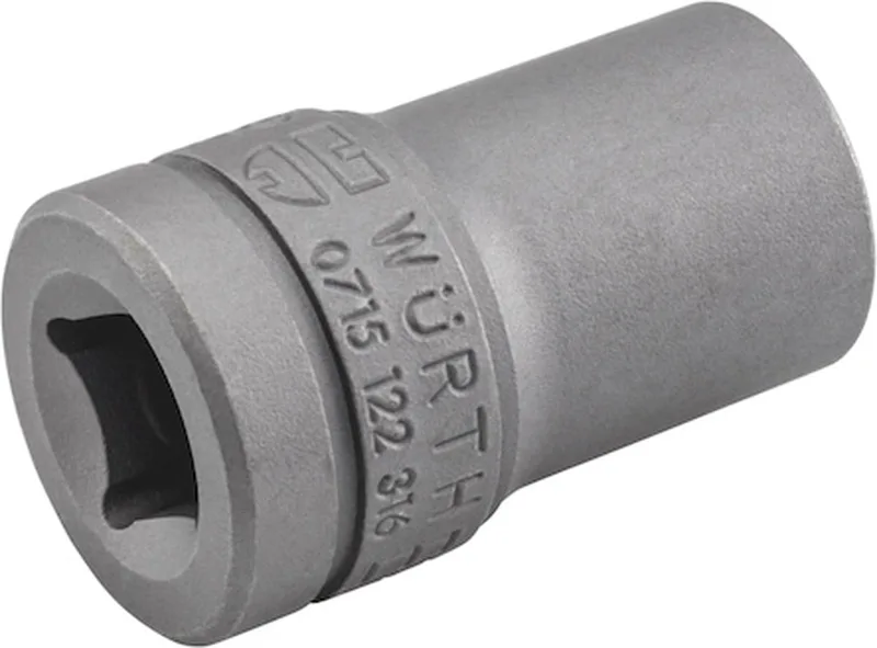 Wurth - 3/8 inch TX-plus dopsleutel - 3/8 inch dopsleutel TX Plus Soort aandrijving Binnenvierkant Aansluiting E10 von Würth, Grau – Produktbild