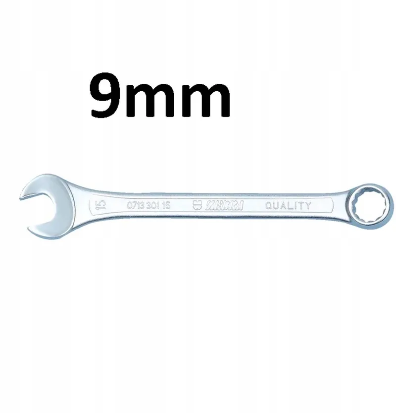Wurth-ringsleutel 9 mm kort, chroom-vanadiumstaal by Würth – product image