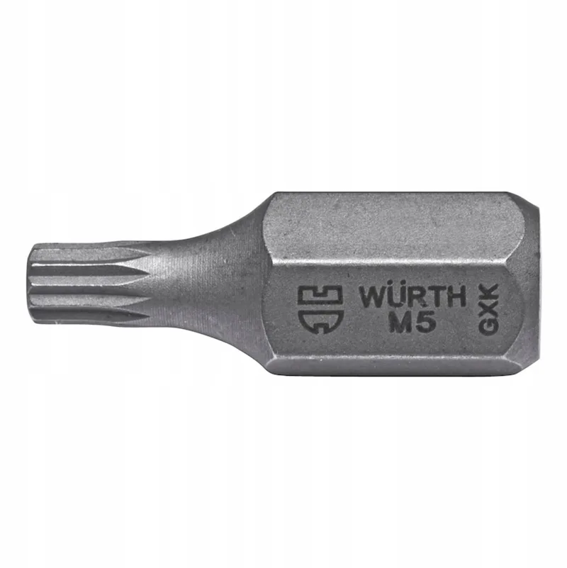 XZN Bit M10 10mm Zeskant 30mm - 5 Stuks van Würth – productafbeelding