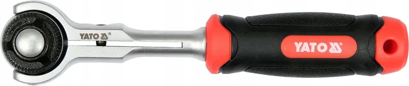 2x Yato 1/2" Ratel met Draaibare Kop, 72 Tanden, 255mm de Yato – image du produit