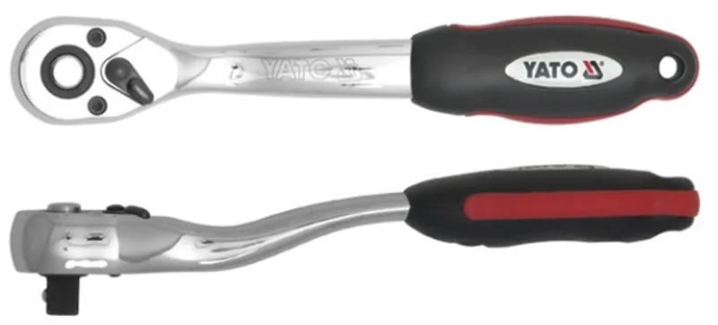 2x Yato 3/8" Gebogen Ratel - 72 Tanden, 200mm by Yato – product image