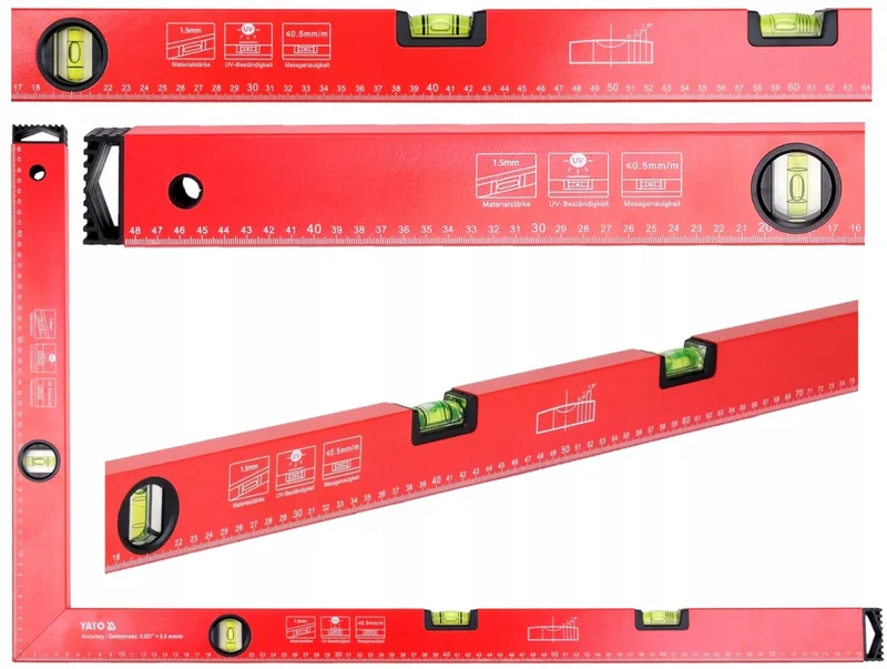 Aluminium Winkelhaak 500mm - Precisie & Veelzijdigheid by Yato – product image