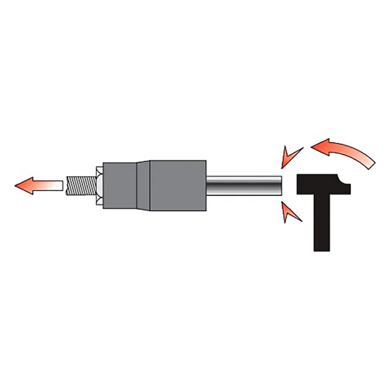 boutenverwijderaarset YT-05897 - 16-delig, 8-19 mm, ratel 3/8 inch van Yato – productafbeelding 4 van 4
