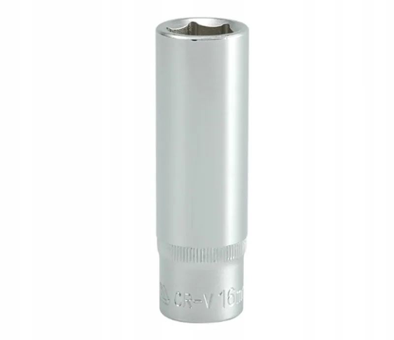 Dopsleutel 16mm 1/2" 6-kant Lang CrV från Yato – produktbild
