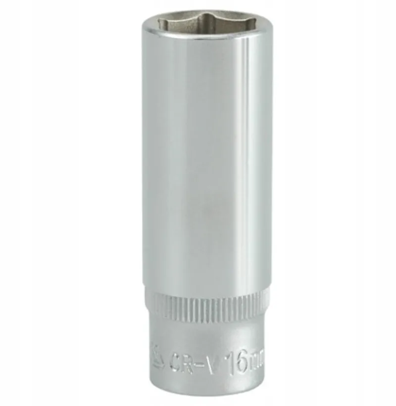 Dopsleutel 16mm 3/8" 6-kant Lang CrV by Yato – product image