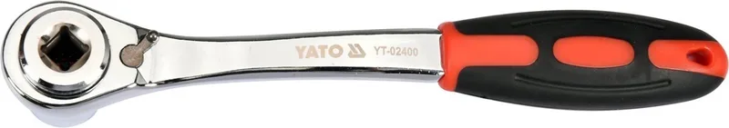 Dopsleutel - 8-19mm - CrV Staal - Ergonomische Handgreep von Yato, Schwarz, Metaal – Produktbild