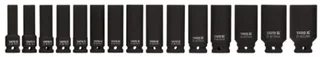 Dopsleutelset - Lange Slag - 15 stuks - CrMo Staal by Yato – product image 1 of 3