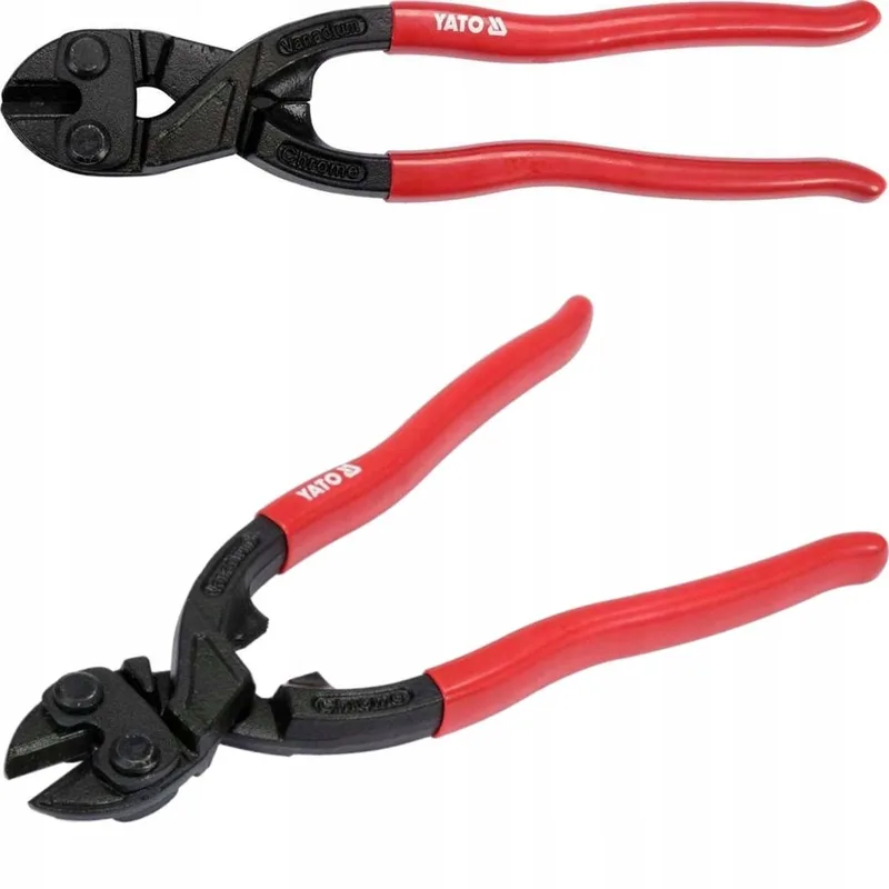 Draadkniptang 200mm - Krachtige Tang voor Metaaldraad de Yato, Noir – image du produit