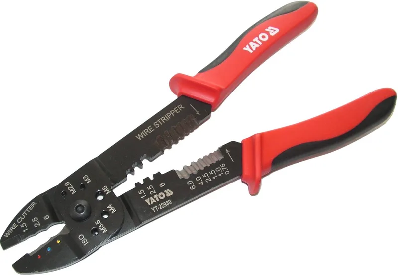Draadstripper 240 mm 5-in-1 multitool de Yato, Rouge – image du produit
