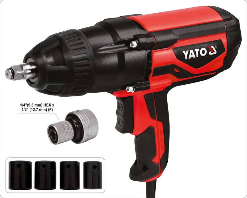 Elektrische Slagmoersleutel - 1020W - 600Nm - 230V von Yato – Produktbild