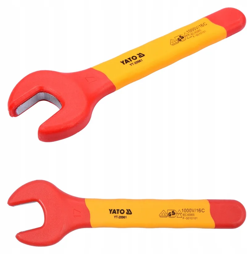 Geïsoleerde ringsleutel 17 mm VDE CrV - Veilig werken tot 1000V de Yato – image du produit