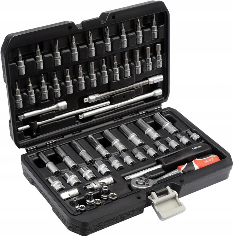 Gereedschapskoffer 1/4" 56 Delig - Professionele Set by Yato – product image