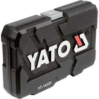 Gereedschapskoffer 56-delig metaal YT-14501 van Yato, Zwart – productafbeelding 2 van 2