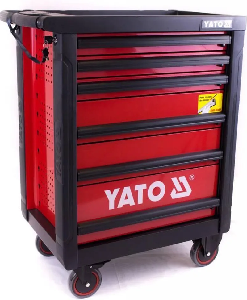 gereedschapswagen leeg zwart en by Yato, Red – product image