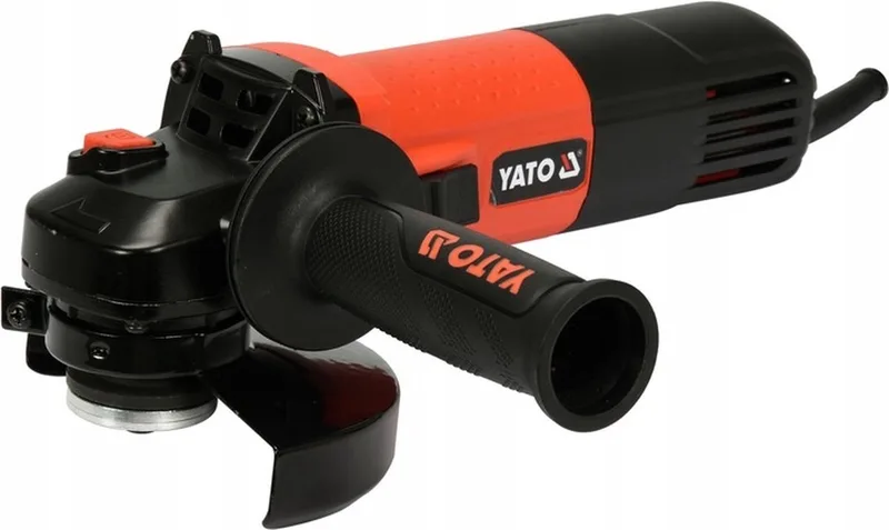 Haakse slijper - 1100W - 125mm - 3m rubberen kabel - inclusief softgrip en softstart von Yato – Produktbild