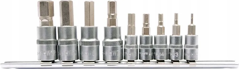 HEX Inbussleutel Set op Rail - 9 Delig de Yato – image du produit