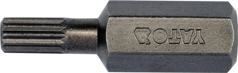 Impact Bits Spline M5 8x30mm 1/4" Hex 10 Stuks by Yato – product image