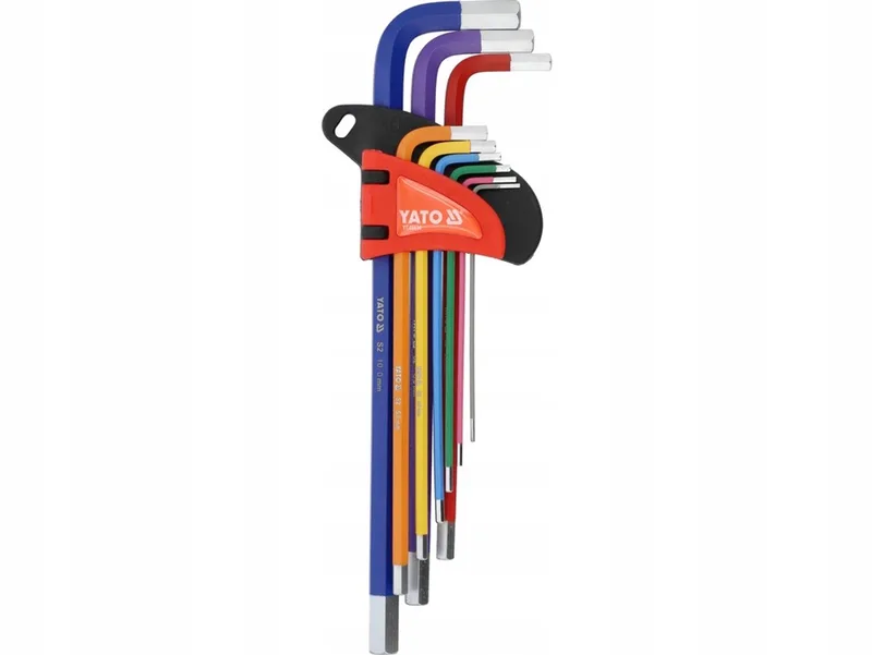 Inbussleutelset Extra Lang S2 Staal 1,5-10mm 9 Delig van Yato – productafbeelding