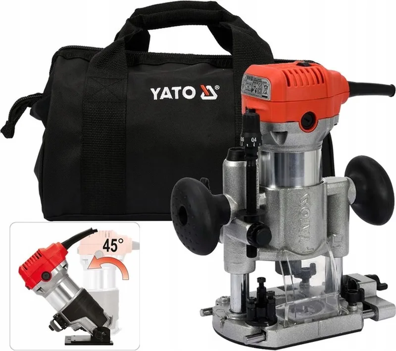 Kantenfrees 710W - Incl. Opbergtas by Yato, Red – product image