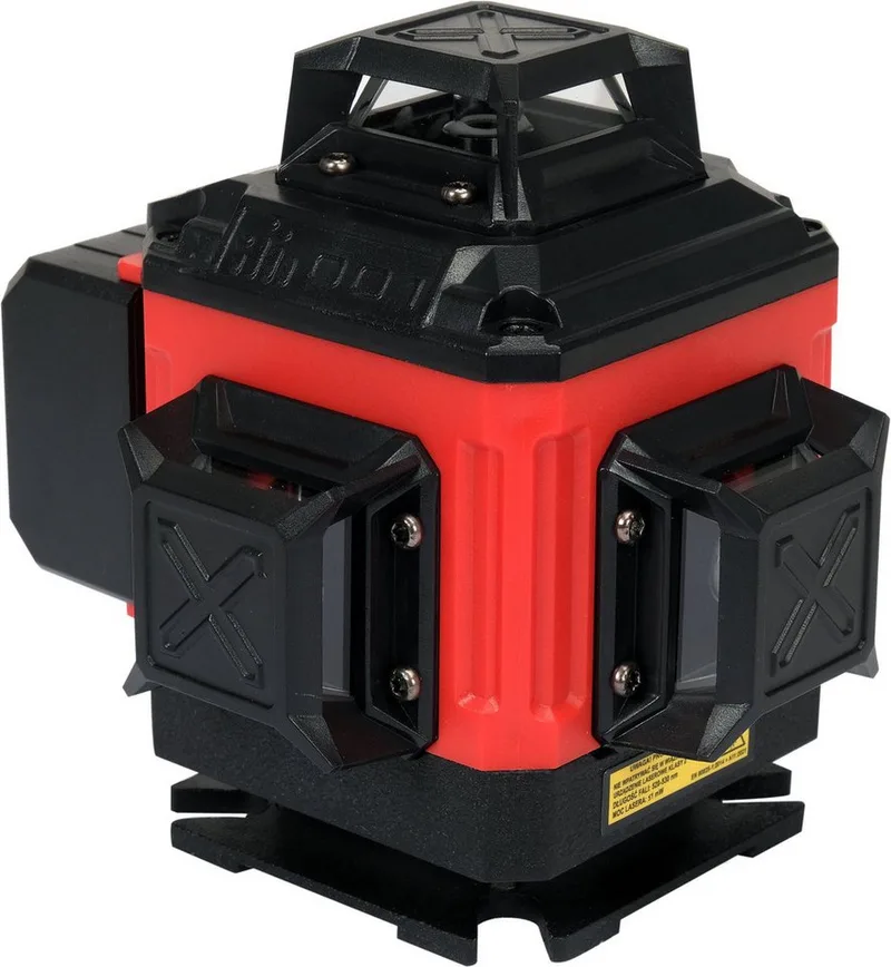 Kreuzlinienlaser Laser a croce 4D a 16 linee, 360° verde fino a 25 m, con piattaforma, (16-Line 4D Kreuzlinienlaser 360° grün bis 25m, mit Stativ) de Yato, Multicolore – image du produit 2 sur 5