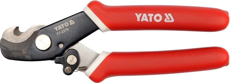 Krimptang voor geïsoleerde kabelogen en contacten Yato YT-2279; 170 mm de Yato, Kleurloos – image du produit