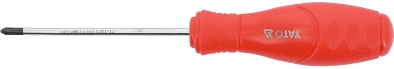 Kruiskopschroevendraaier PH0 x 75mm - Magnetische Punt de Yato – image du produit