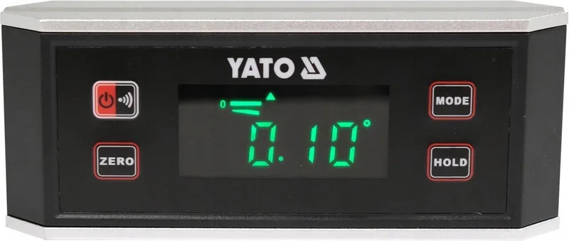 Magnetische Elektronische Waterpas 15 cm met LED Verlichting de Yato, Argent – image du produit