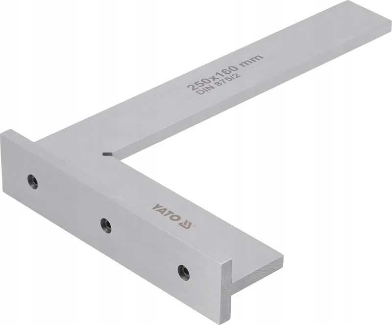 Metaalbewerking Winkelhaak 250x160mm met Voet YT-70764 von Yato – Produktbild