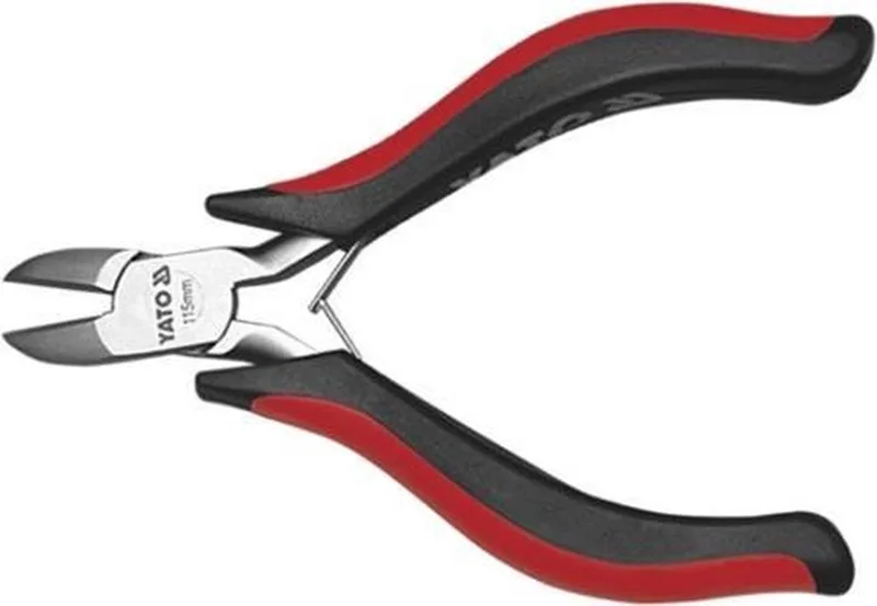 mini tang, zijsnijtang 115 mm von Yato, Rot – Produktbild