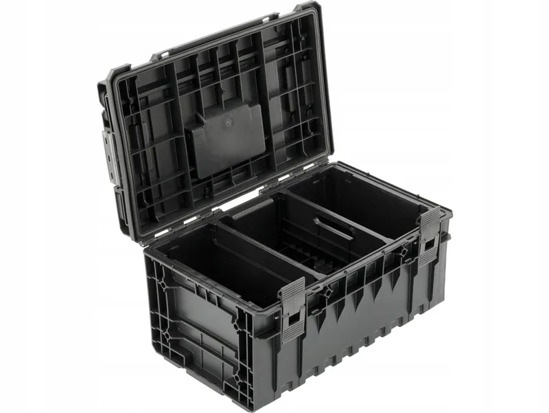 Modulaire Gereedschapskist S1 32V - 38L, Verstelbare Verdelers, IP66 de Yato, Noir – image du produit