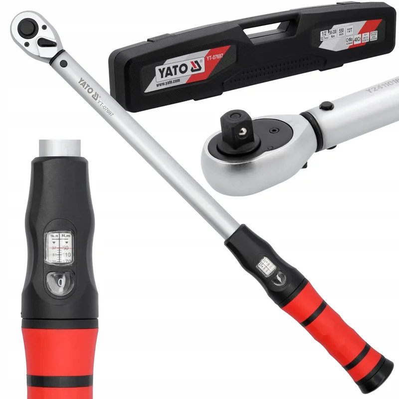 Momentsleutel 1/2" 50-330 Nm met verstelvenster von Yato – Produktbild