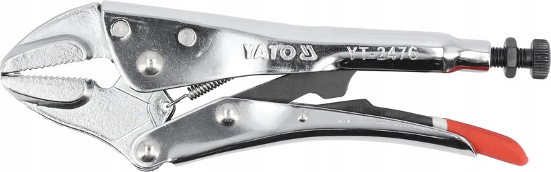 Morse tangen 250mm plat met blokering YT-2476 de Yato, Rouge – image du produit