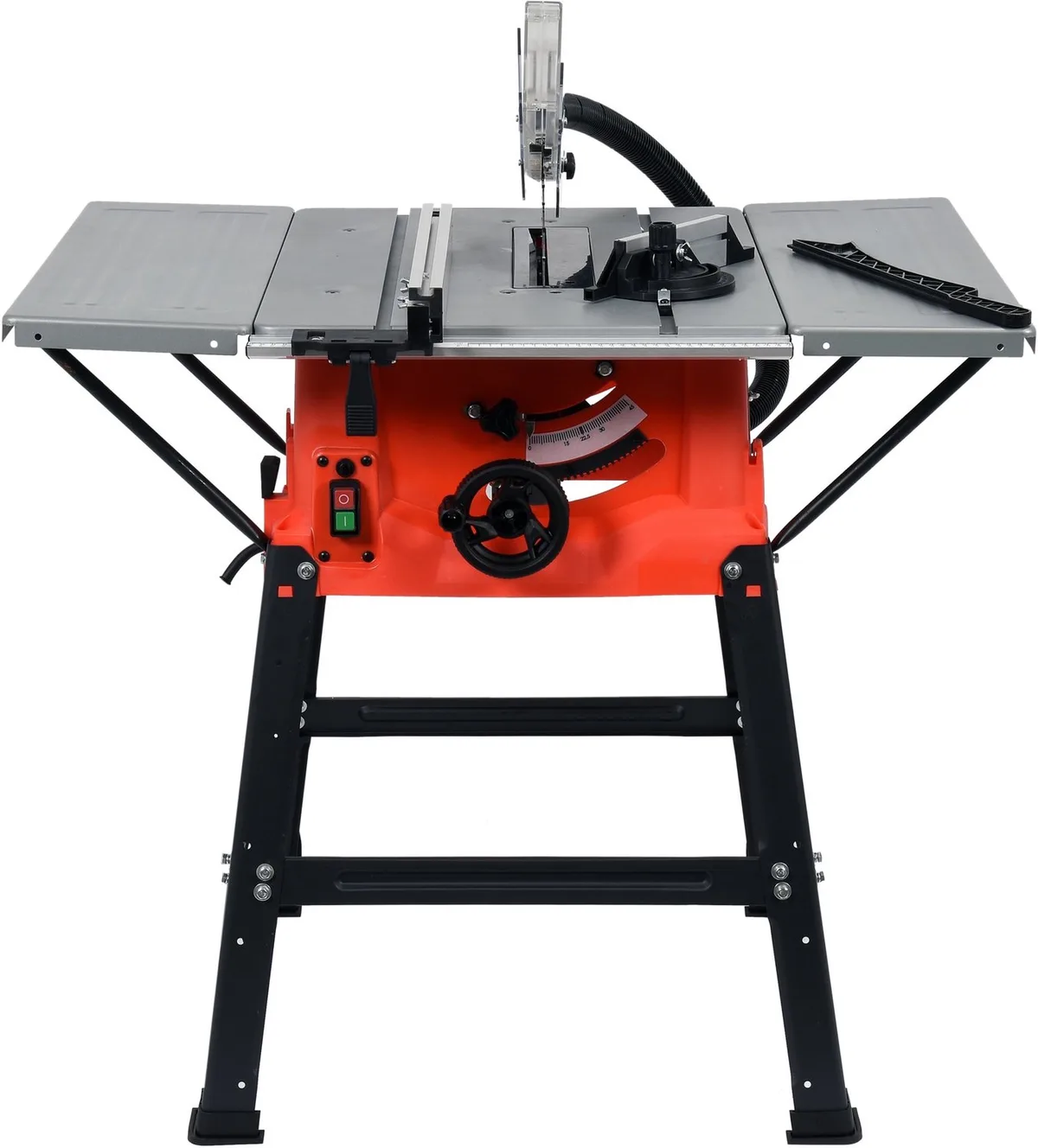 Multifunctionele Tafelzaagmachine - 2000W - Zaagblad Ø 250 mm - Zaagdiepte 85 mm (90°) / 65 mm (45°) - Uittrekbare Tafel 485 t/m 940 mm - Inclusief Zaagblad & Stofafzuigslang van Yato – productafbeelding